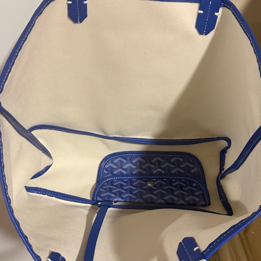 Blue Tote Bag fashion inspired - Picture 2 of 4